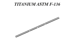 Основа для индастриала Ti Metal с отверстиями для 3-х накруток