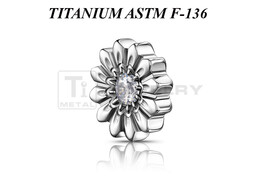 Накрутка из титана Ti Metal лобелия