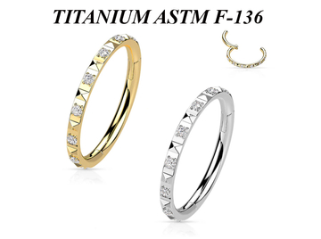 Кликер из титана Ti Metal кристальный фьорд