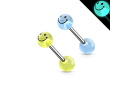 Штанга светящийся смайл Штанга светящийся смайл