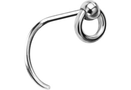 Нострил Steel and Silver кольцо Нострил Steel and Silver кольцо