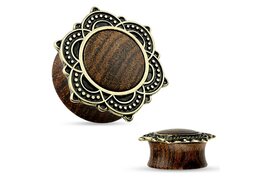 Плаги латунный цветок Плаги латунный цветок