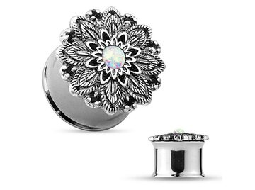 Плаги серебряный лотос