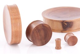 Плаги палисандровые, пара