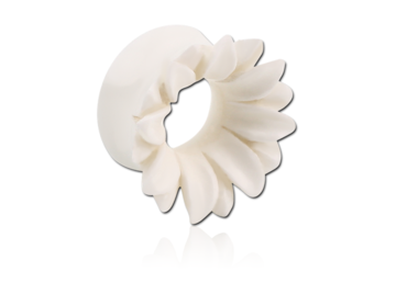 Тоннели белый цветок, пара