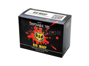 Насадка для тату игл Big Wasp одноразовая, стерильная, круглая (Round) 50шт.