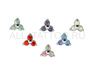 Накрутка опаловый трилистник