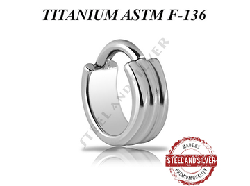 Кликер Steel and Silver тройное кольцо