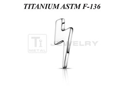 Накрутка из титана Ti Metal молния